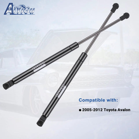 Toyota Avalon Front Hood Struts Shocks Lift Supports Gas Springs Replacement Kit for 2005-2012 Models Pack of 2 on display