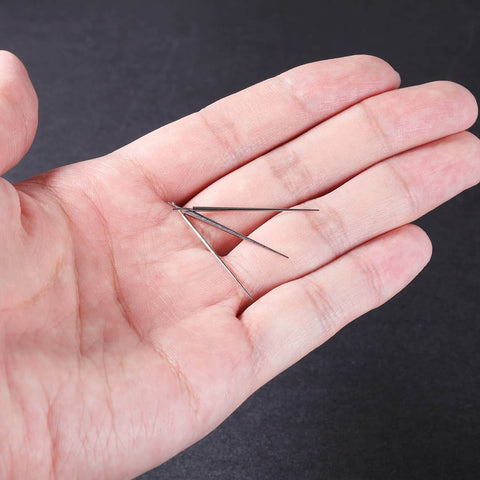 Hand holding Implant Grade Titanium Insertion Pin Taper 18G 16G 14G G23 For Nose Ear Navel Lip Threadless Piercings Kit 4Pcs