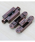 3D Adjustable Hidden Door Hinge For Frameless Cabinets And Interior Doors Conceal And Invisible Hinge With Easy Install