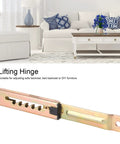 Heavy Duty Lifting Hinge Set Telescoping Rust Proof Adjustable Headrest Support For Sofa And Bed Backrests with modern living room