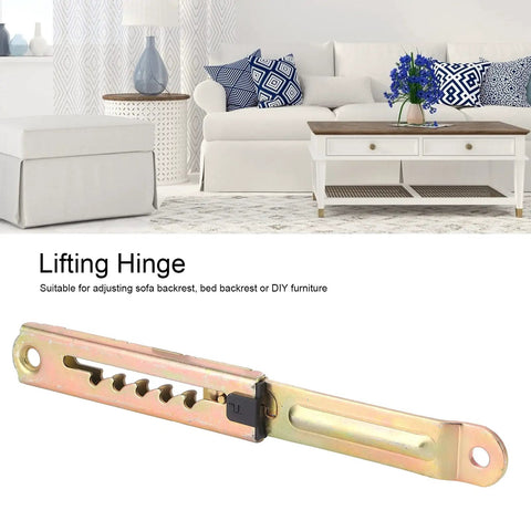 Heavy Duty Lifting Hinge Set Telescoping Rust Proof Adjustable Headrest Support For Sofa And Bed Backrests with modern living room