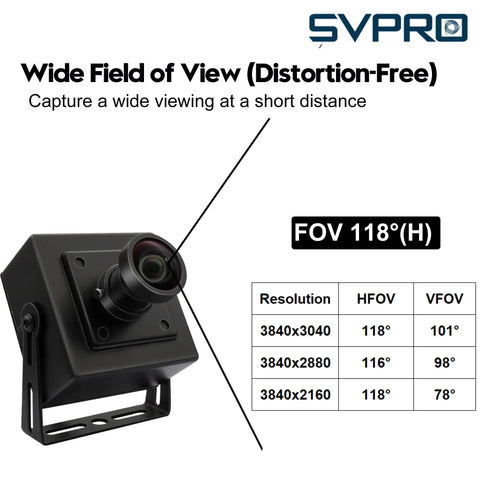 Front view of 1080P 120FPS High Speed USB Camera With M12 Wide Angle 12MP IMX577 Sensor, resolution details shown.