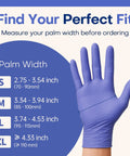 Nitrile Exam Gloves Powder Free Latex Free Non Sterile Food Safe Disposable Blue 100 Pack Small Comfy Fit For Sensitive Skin