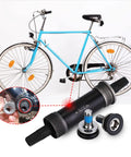 Square Tapered Bottom Bracket With Sealed Cartridge Bearings For Square Taper Cranks, Includes Mounting Screws, Steel Shell, Bike