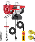 Electric Hoist With 14ft Wired Remote, 440 Lb Capacity, 110V Lifting Tool for Factory Warehouse Construction Site