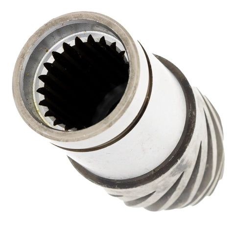Close-up of Bevel Gear 13T Replacement For Compact Tractors Fits 5234DE 5234DL 5252E showing gear teeth and cylindrical shape