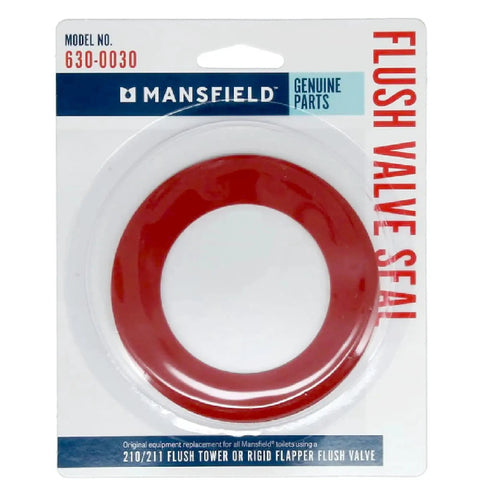 3 Pack Flush Valve Seal Gasket For 210 And 211 Tower Valves Durable Toilet Tank Seal Set Includes Three Gasket Seals And Easy Install For Model 160 Tanks Using The 211 Valve. Mansfield 630-0030 red seal in retail packaging