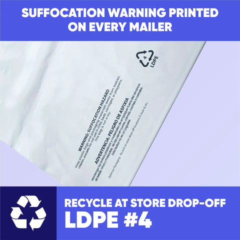 10x13 Heavy Duty Poly Mailers 30 Pack White 3 Mil Waterproof Tear Resistant Self Sealing Shipping Bags For Small Business