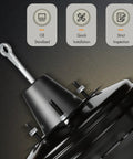 Rock Solid Vacuum Power Brake Booster Fitting For Dodge Nitro 2007 To 2011 Jeep Liberty 2008 To 2012 Wrangler 2007 To 2010 close-up of mounting studs and diaphragm.