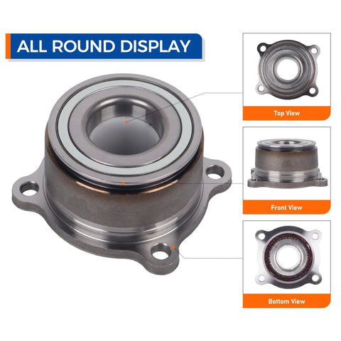 Plug-And-Play Rear Wheel Bearing Hub Assembly For Nissan Frontier, Xterra, And Suzuki Equator multiple views
