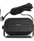 3.5mm Car External Speaker For CB And Ham Radio, Mini External Speaker With 14.76ft Cable, compact black speaker with mounting bracket