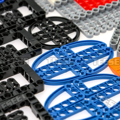 Dope 282 Piece Technic Beams And Liftarms Replacement Kit For MOC EV3 Random Color Parts Bundle With Beams Thin Liftarms Axles Rotor Blade Brick Separators Fully Compatible With LEGO Technic System, assorted beams