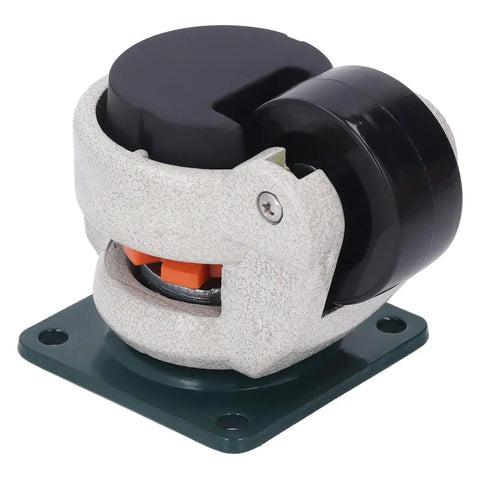 Heavy Duty 51 Millimeter Leveling Stem Casters With Height Adjustable Retractable Swivel Wheels featuring durable nylon construction.