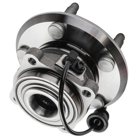 Rear Wheel Bearing Hubs Kit For 2010 2011 2012 2013 2014 2015 2016 2017 Chevy Equinox And GMC Terrain 2 Pack Replacement Assembly For Rear Left And Right 5 Bolt Hubs close-up