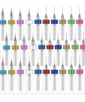 30 Pcs Micro Drill Bit Set For Rotary Tools With Tungsten Carbide Spiral Flute Bits 0.1mm To 1.0mm Ideal For PCB Drilling Jewelry Making CNC Engraving Glass Stone Plastic Metalworking DIY Hobbyist arranged in a protective box