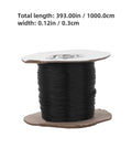 Flame Retardant Braided Cable Sleeve For Power Cords And Data Cables Breathable Mesh Wire Protector Tube on spool, 393.00in length.