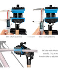 Two Leg Bike Repair Stand For Home Mechanics, showing adjustable clamp size between 1.73 and 2.95 inches for versatile bike fitment