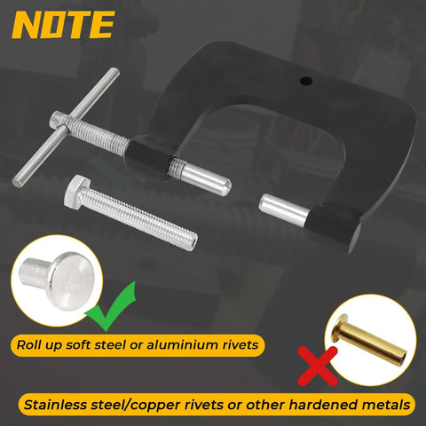 Pro Grade Semi Tubular Rivet Tool Kit Including Fifty Durable Aluminum Fasteners Crafted For Rapid Soft Steel Joining And Weekday Garage Grinds