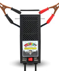 3 In 1 Battery Load Tester For 6V And 12V Cars And Diesels, Analyzes Battery Health, Tests Charging System And Starter, Handles Up To 1000 Cranking Amps With 50 Amp 6V And 100 Amp 12V Load, Model BT100 clamp-front view
