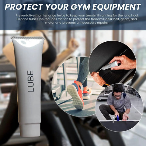 Silicone Treadmill Belt Lubricant For Smooth Quiet Runs And Easy Maintenance Walking Pad Lube With Easy Apply Solution To Cut Friction And Extend Belt Life Hundred Percent Silicone Oil tube