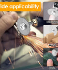 115Pcs Cutting Discs Set For Rotary Tool Accessories With HSS Circular Saw Blades Diamond Cutting Wheel Resin Cutting Discs