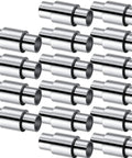 16 Piece Inline Skate Spacers Aluminum Axle Spacers For 6mm Axles Inline Bearings Speed Spacer Kit To Cut Friction Extend Bearing Life