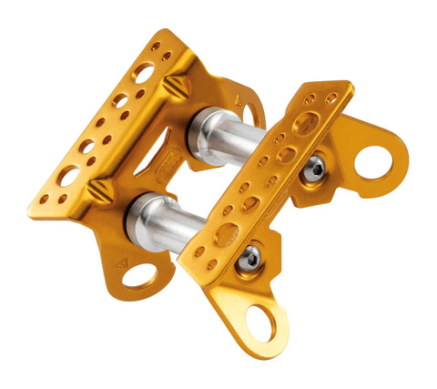 Pro Grade Rope Protector Roller Coaster with Bearing System for Moving Rope, Reversible Design, industrial safety tool