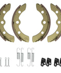 Brake Shoes Spring Kit For Club Car DS And Precedent Golf Carts 1995 And Up, 4 piece replacement set with springs and clips.