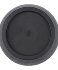 Top view of a black Four Pack Anti Vibration Pads For Washer And Dryer Shock Absorbing Rubber Feet For Appliances And Furniture Stability