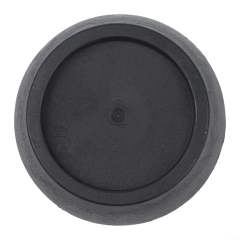 Top view of a black Four Pack Anti Vibration Pads For Washer And Dryer Shock Absorbing Rubber Feet For Appliances And Furniture Stability