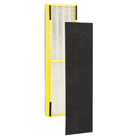 HEPA Pure Replacement Air Filter For Compact Home Purifiers, Real Deal 99.97 Percent Particle Capture At 0.1 Micron with carbon layer