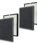 Replacement Filter Set For Alexapure Breeze Air Purifier AP B102 Two Pack H13 HEPA And Activated Carbon Filters For PM25 Odor VOC Removal