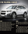 Silver SUV compatible with 3.6L Timing Chain Kit With Chain Guide Tensioner Sprocket For 2.8L 3.0L 3.6L V6 Engines
