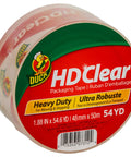 Heavy Duty Clear Packing Tape For Boxes And Moving Jobs, Super Sticky, Long Lasting Hold, Industrial Grade, 1.88 Inch x 54.6 Yards