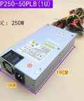 Beefy 1U 250W Server Power Supply For Industrial Control Systems Rock Solid Rack Mount PSU For Reliable Power Compact 1U Form Factor Durable Industrial Grade Power Solution For Critical Servers, silver 1U rack PSU with fan and cables