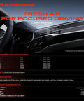 Dashboard view with installation guide for Volvo Activated Carbon Cabin Air Filter For XC90 XC70 S60 S80 V70 C70 Under Glove Box Replacement 30630752.