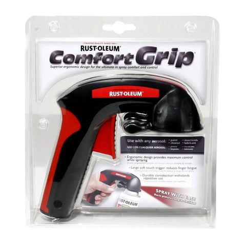 Ergonomic Comfort Grip Spray Can Handle With Large Soft-Touch Trigger For Maximum Control Reduces Finger Fatigue Durable