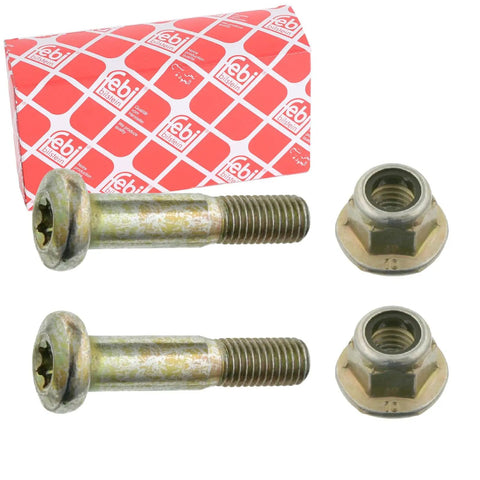 Front Ball Joint Screw Kit For Ford Models, One Pack, Silver Metallic Finish, OEM Quality Replacement Part, German-Made