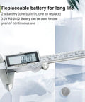 Handy 6 Inch Digital Caliper Tool With IP54 Waterproof Stainless Steel Vernier Caliper Large LCD Screen Easy Switch From Inch To Metric