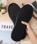 Full Soles Rubber Replacement For Sneakers And DIY Shoes Wear Resistant With Raised Grain Non Slip Pad Black 302x107x23 mm