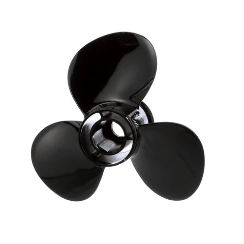 Black Diamond 3-Blade Aluminum Propeller, 14 Dia 13 Pitch, Right Hand Rotation For 40-60HP Command Thrust And 75-125HP Mercury Outboards, Durable Aluminum With Sleek Black Finish For Smooth Performance