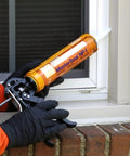 Premium Moisture Cured Polyurethane Sealant That Slaps Down A Hella Tight Bond On Any Project Without Primer And Keeps Fighting Off Weather In Smooth Stone Finish Pack Of 12 Heavy Duty Tubes used during window sealing.