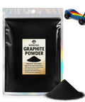 Package of Ultra Fine Graphite Powder Lubricant For Pinewood Derby Axles And Wheels, 2 Oz, 3000 Mesh with car model in use.
