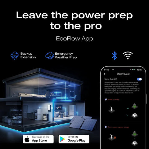 Smart Home Panel 2 Center Of Your Whole Home Backup System with EcoFlow app and phone interface for Delta Pro