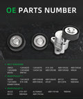 High Performance Drive Belt Tensioner And Pulley Kit For Dodge Journey Ram 2009-2017 with idler pulleys and part numbers.