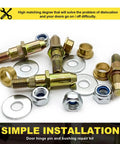 Door Hinge Pin And Bushing Repair Kit For GMC Sierra Silverado Chevy Avalanche Suburban 1999-2007 2 Door Models displayed