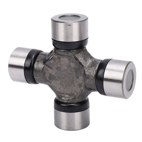 Universal Joint Kit For Spicer 1310 1350 U Joints Built To Last Replacement With Strap And U Bolt Kit Heavy Duty Forged Steel Construction Easy Lubrication Via Side Grease Fitting Works With Auto Drive Systems, forged steel cross joint