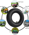 Diagram with 2-Pack 13x5.00-6 Inner Tubes for Lawn Mowers, Snow Blowers, ATVs and Go Karts with Thickened Rubber for Maximum Comfort