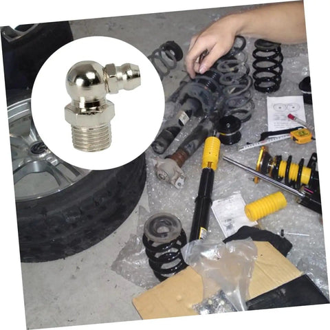 260 Piece Hydraulic Pro Grade Grease Fitting Assortment Kit For Mechanical Lubrication with metric and imperial sizes in use