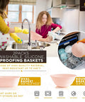 Two women using Ultimate Sourdough Starter Kit With Banneton Proofing Baskets 14 Piece Bread Making Set in kitchen.